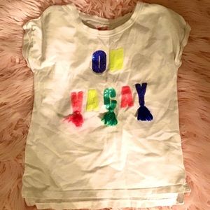 6 Kids shirt /white🤍/ (On Vacay)